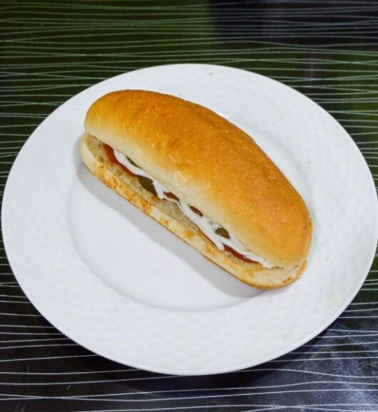 Patso Sandwich with Meatballs